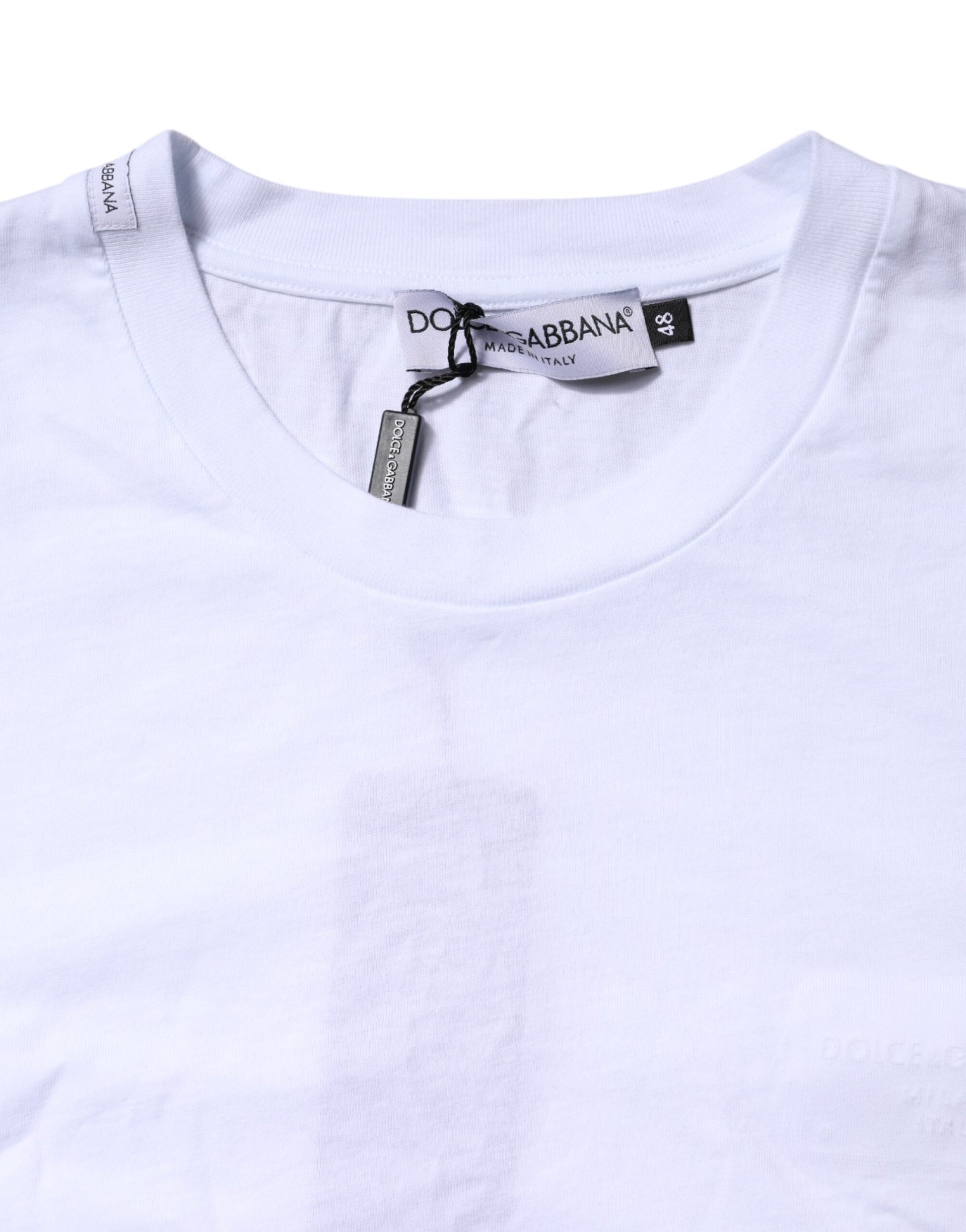 White t-shirt on hanger