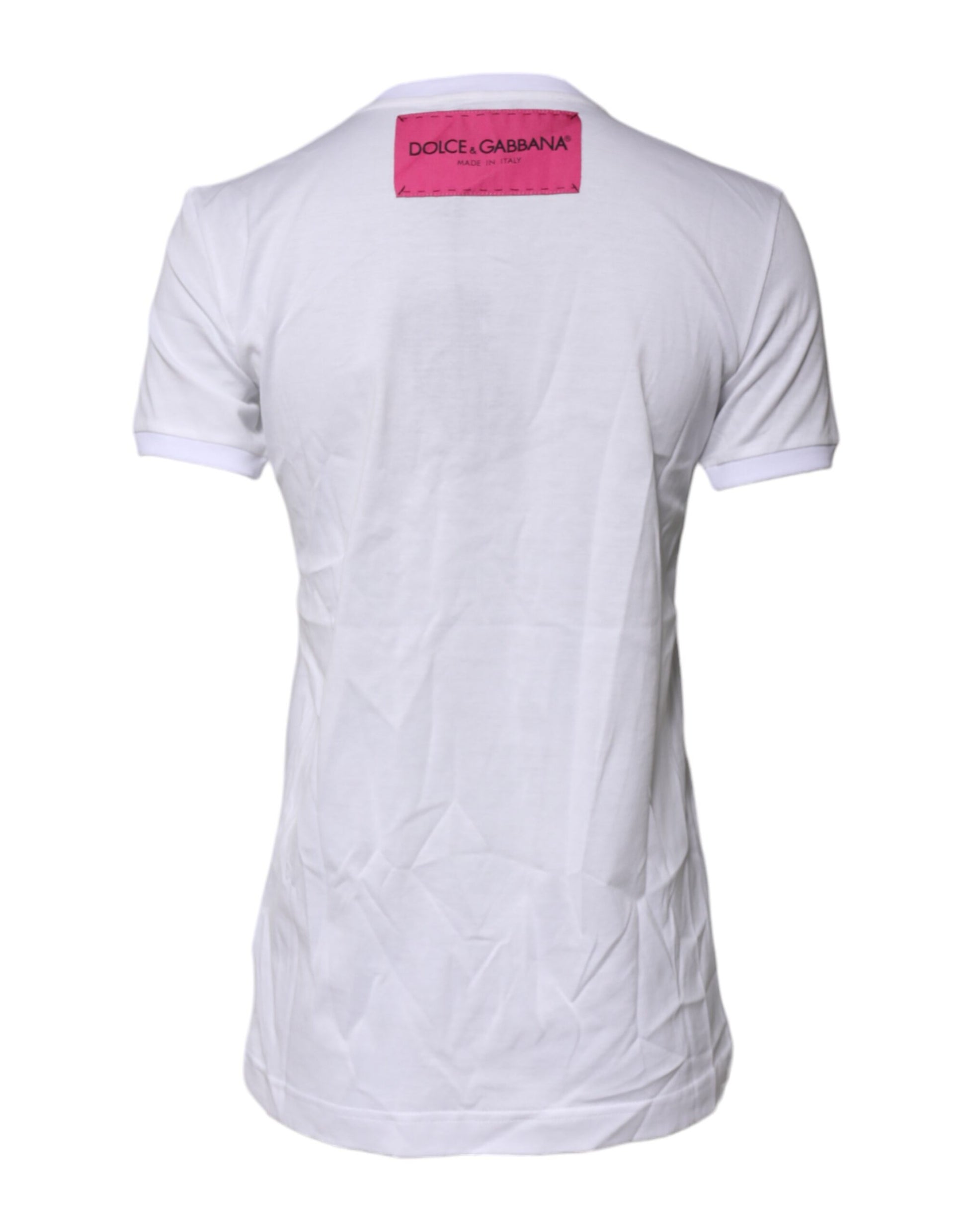 White short sleeve t-shirt on a mannequin