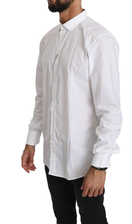 Man wearing long sleeve shirt