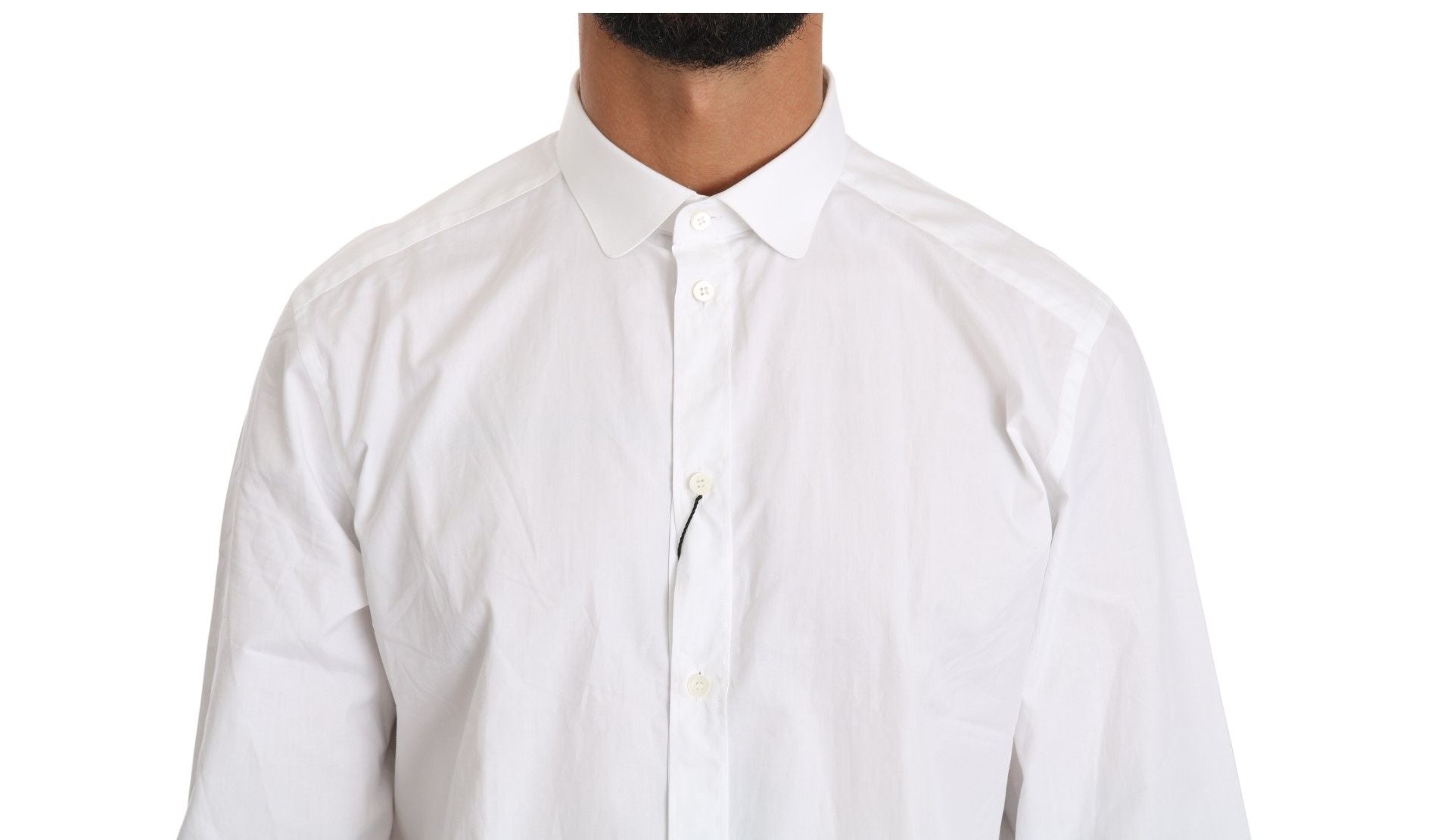 White button down shirt on mannequin