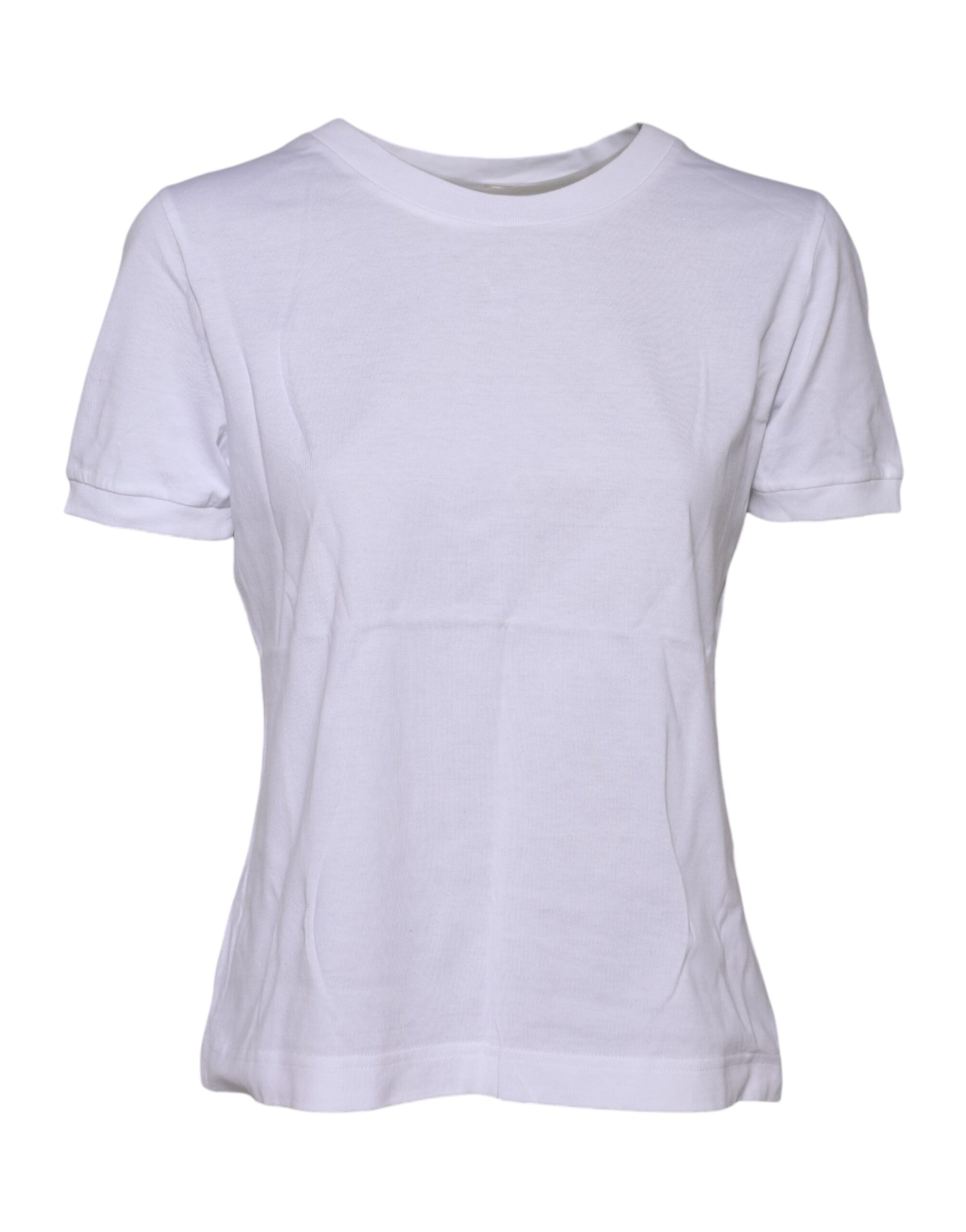 White short sleeve t-shirt on a mannequin