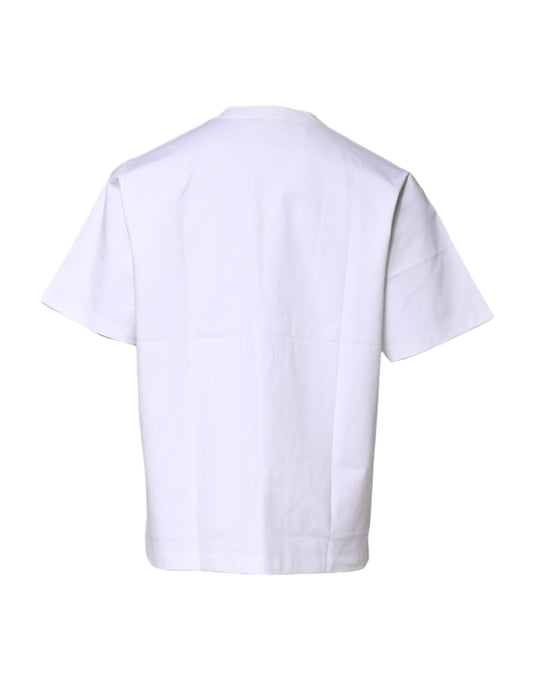 White short sleeve shirt on a hanger