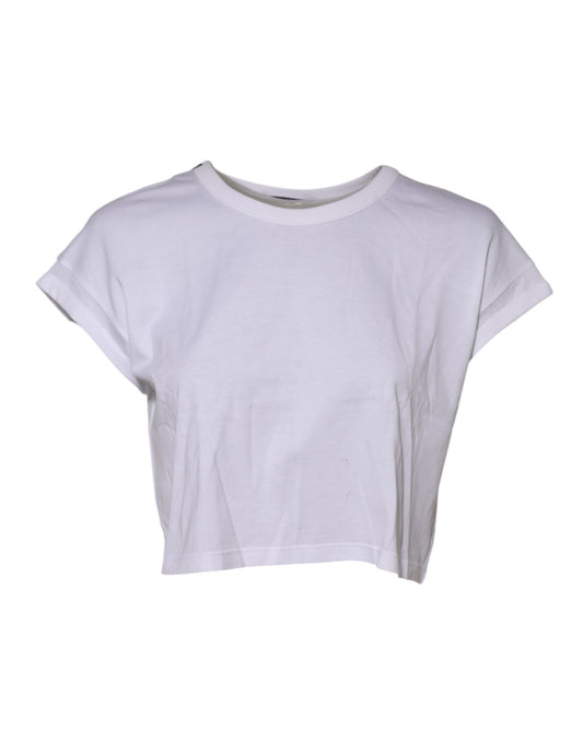 Short sleeved white t-shirt
