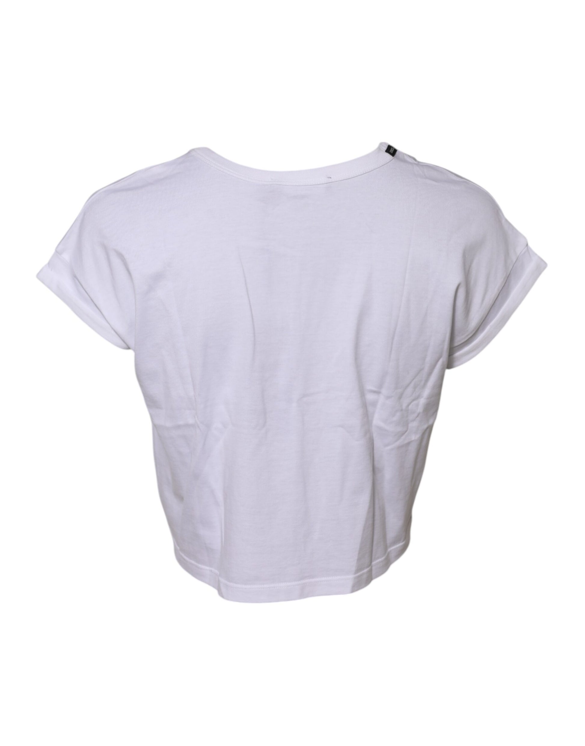 White short sleeve t-shirt on a mannequin