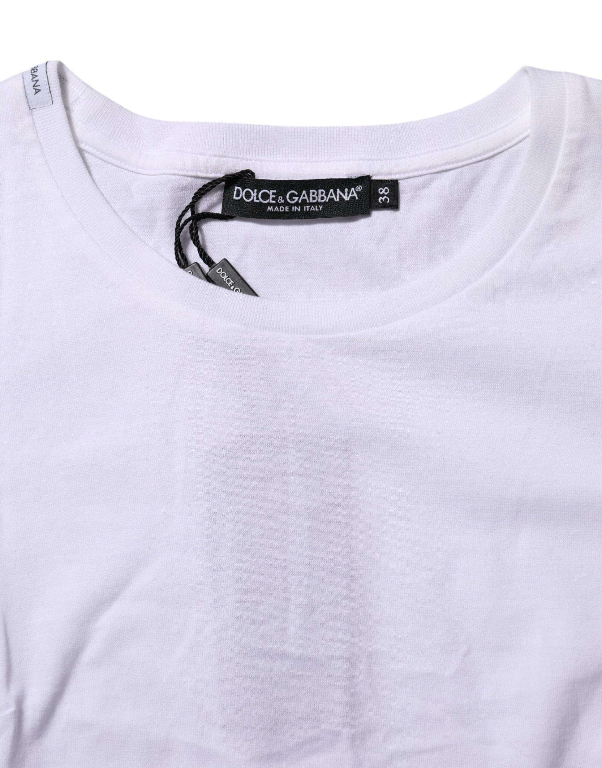 White t-shirt on hanger