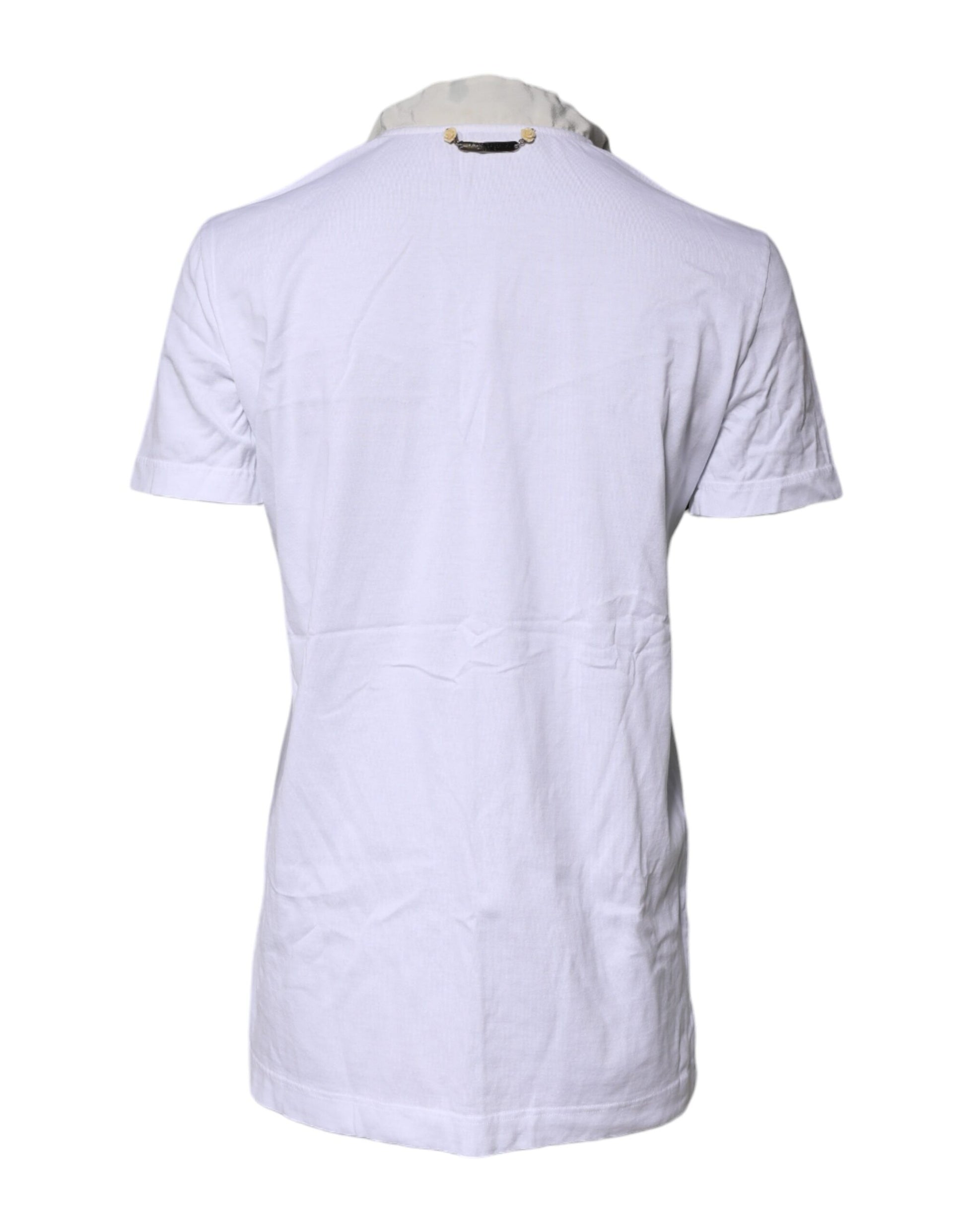 Short sleeved shirt on hanger