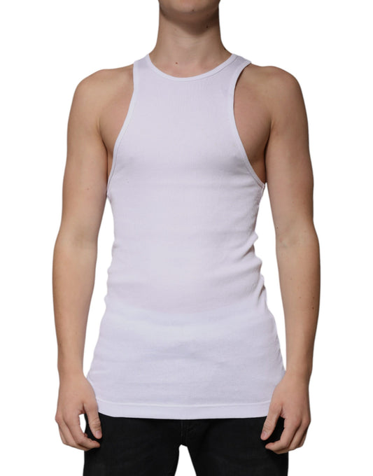 White tank top on mannequin torso