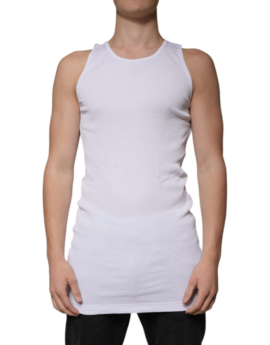White tank top on mannequin torso