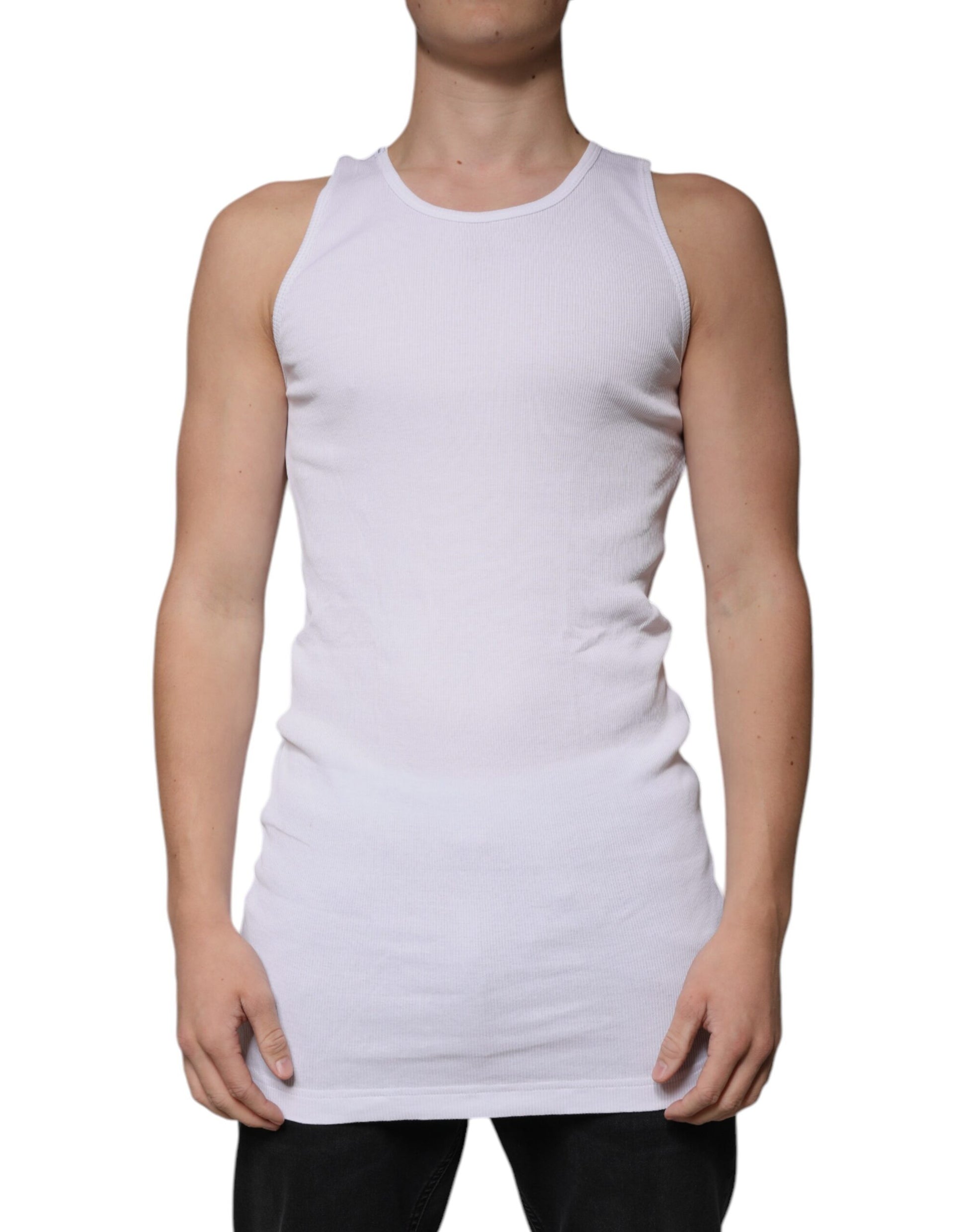 White tank top on mannequin torso