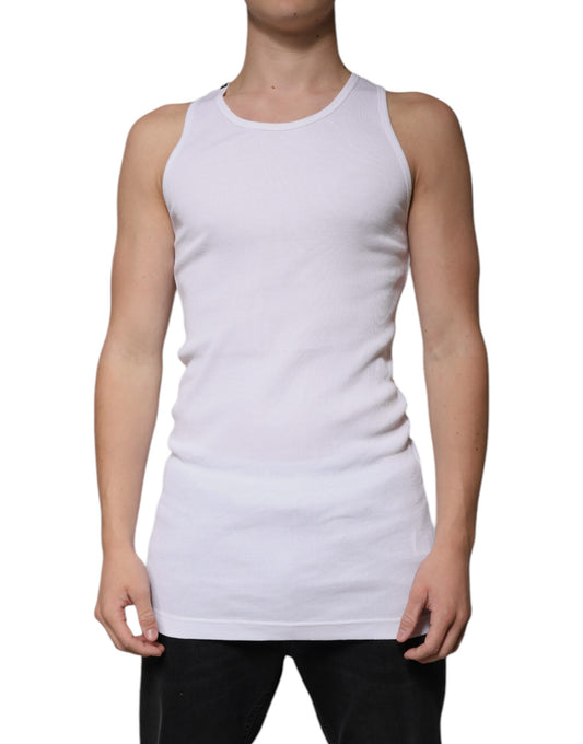 White tank top on a person