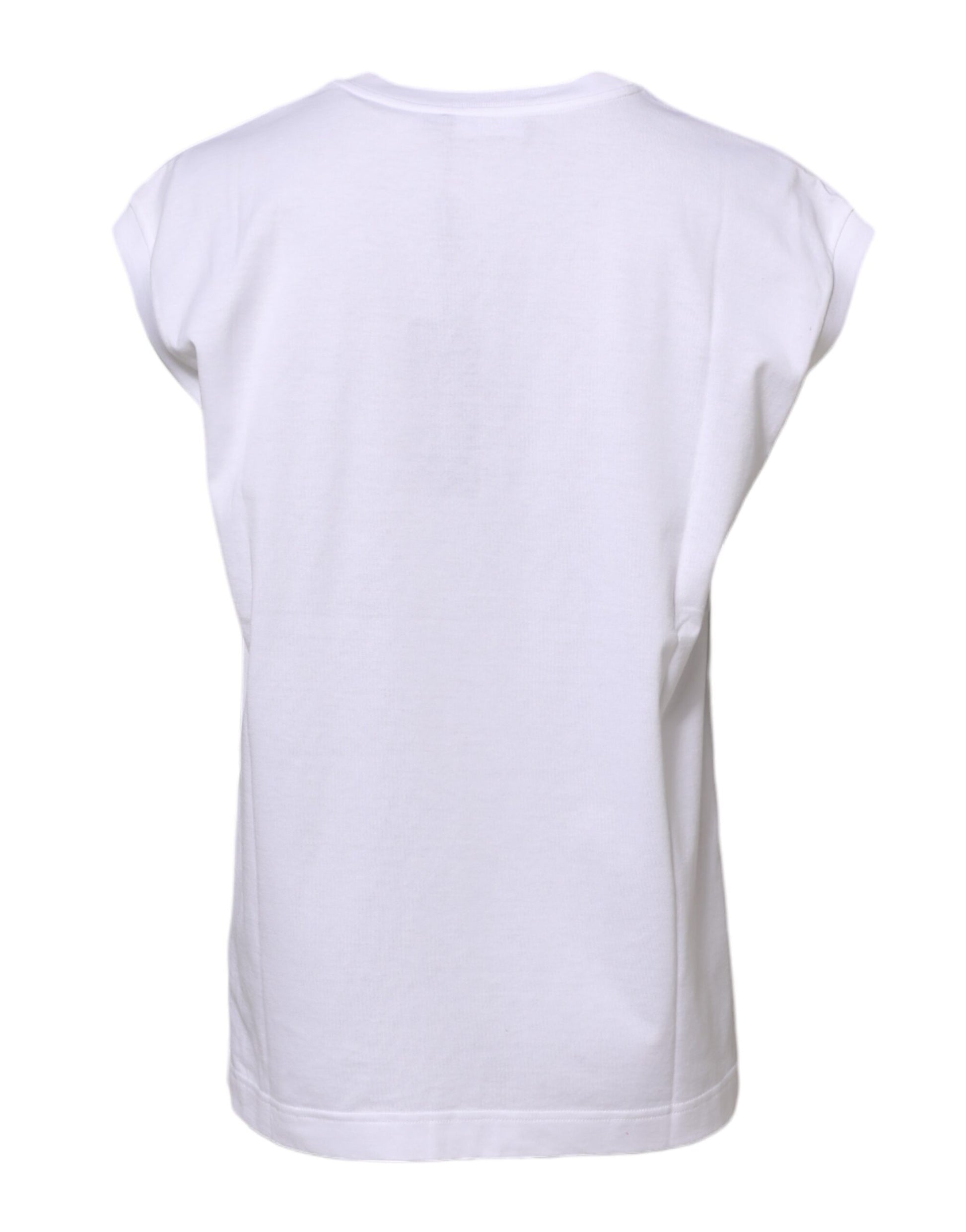 White short sleeve t-shirt on a mannequin