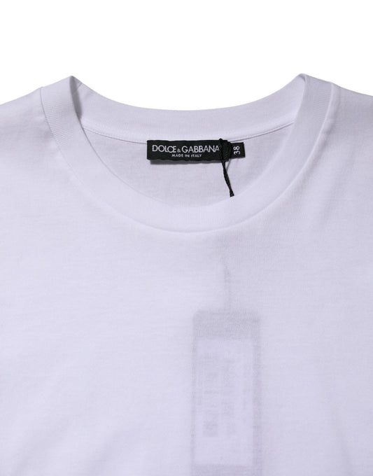 White t-shirt on hanger