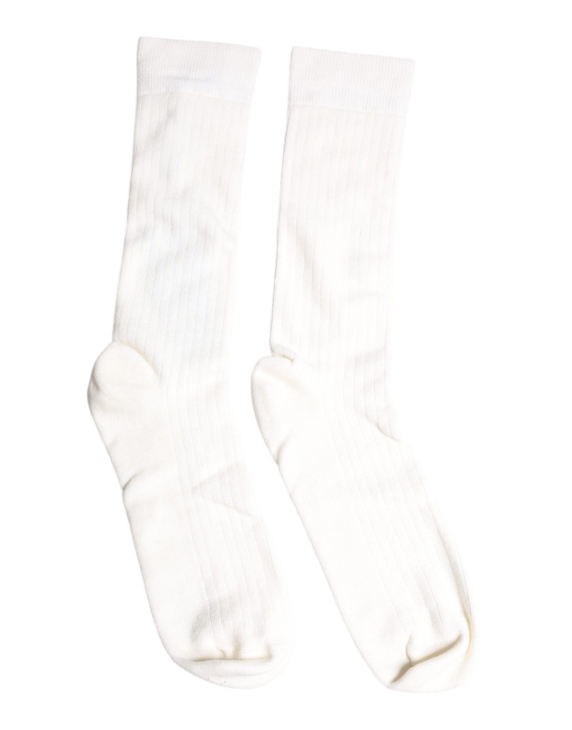 Three white socks