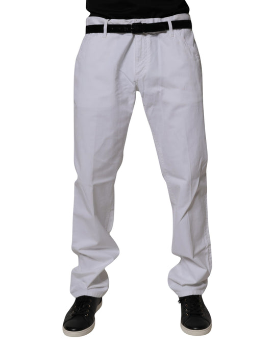 White pants on a mannequin