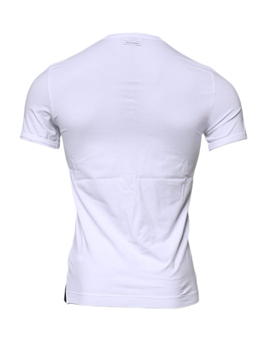 White sleeveless t-shirt on a mannequin