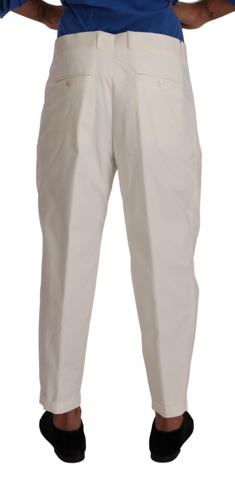 Pair of white pants on a mannequin
