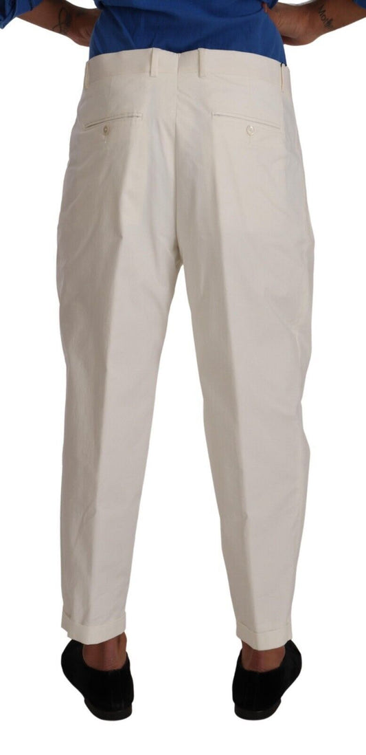 Pair of white pants on a mannequin