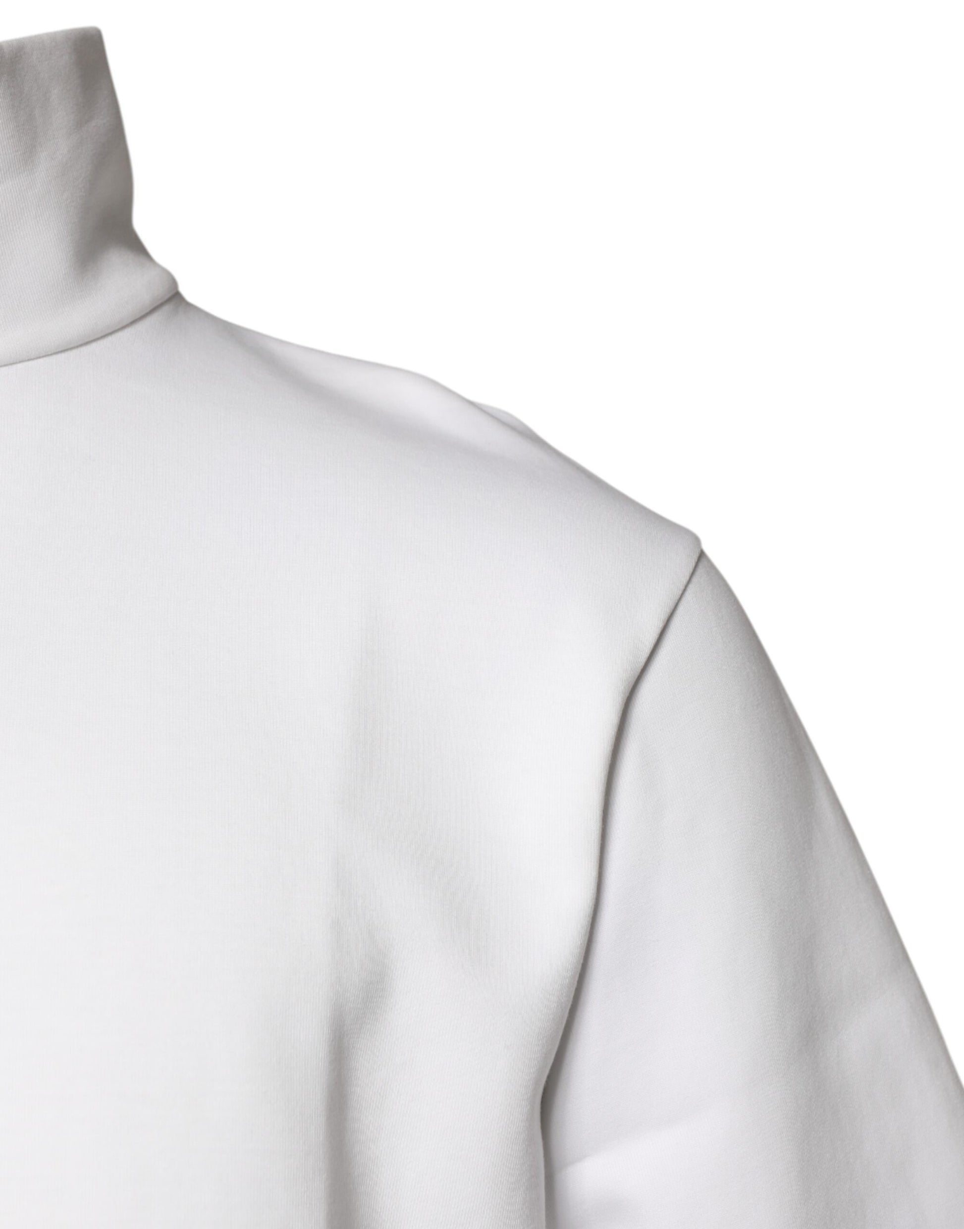 White long sleeve shirt on mannequin