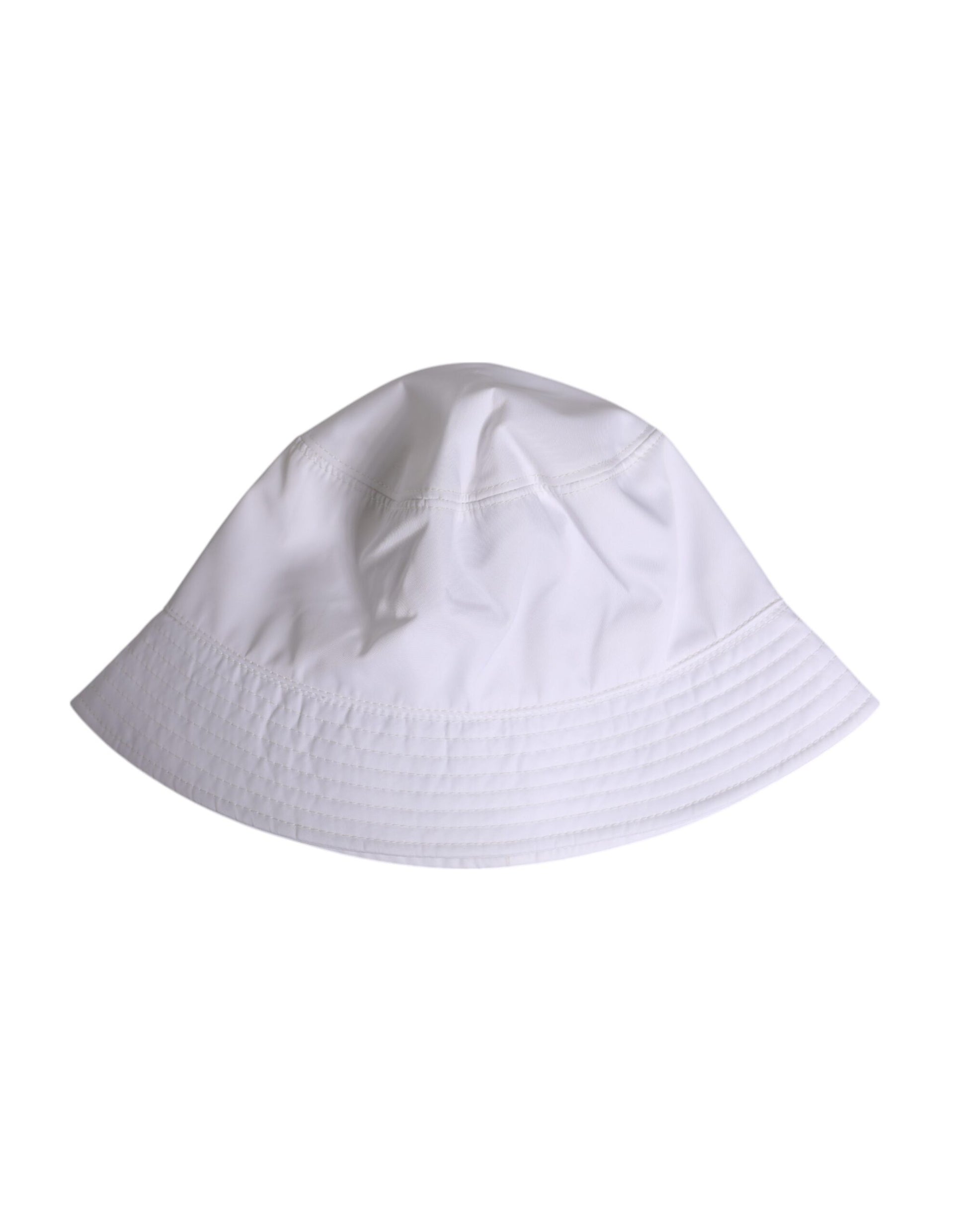 White hat on white background