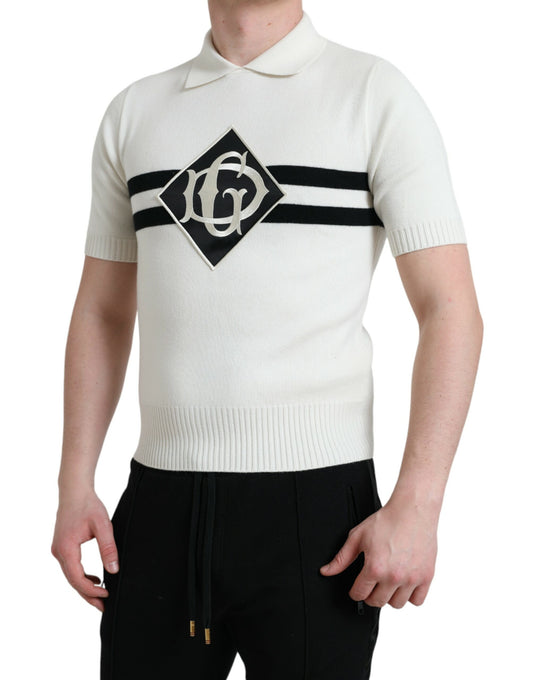Man wearing striped sweater vest