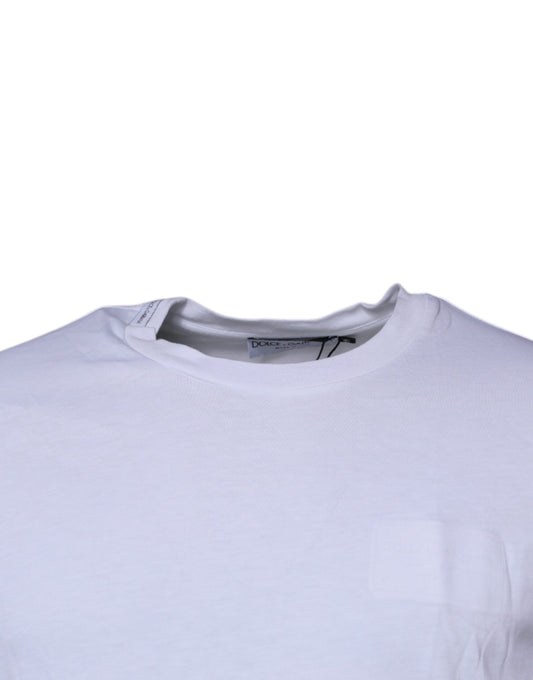 White t-shirt on hanger