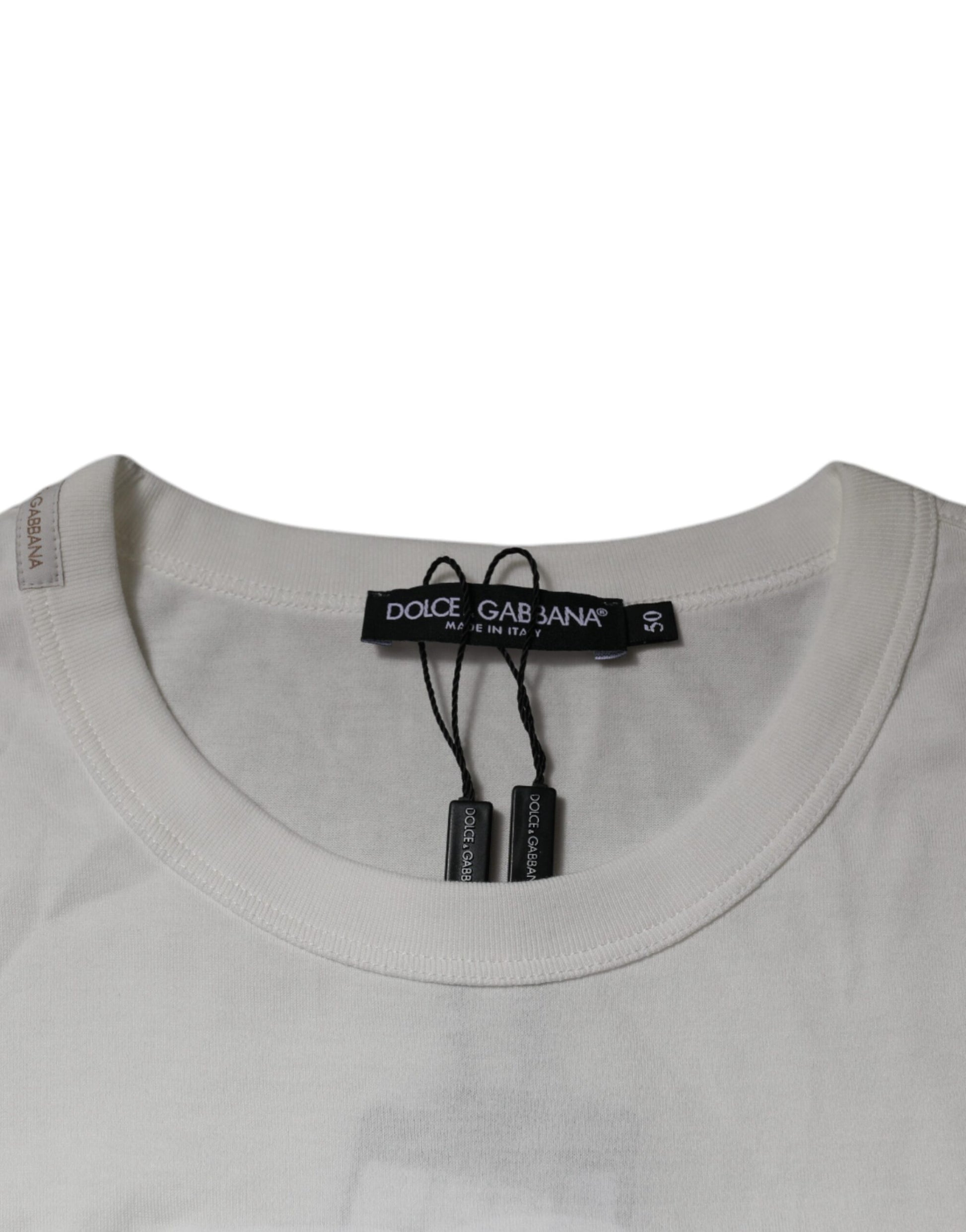 White t-shirt on hanger