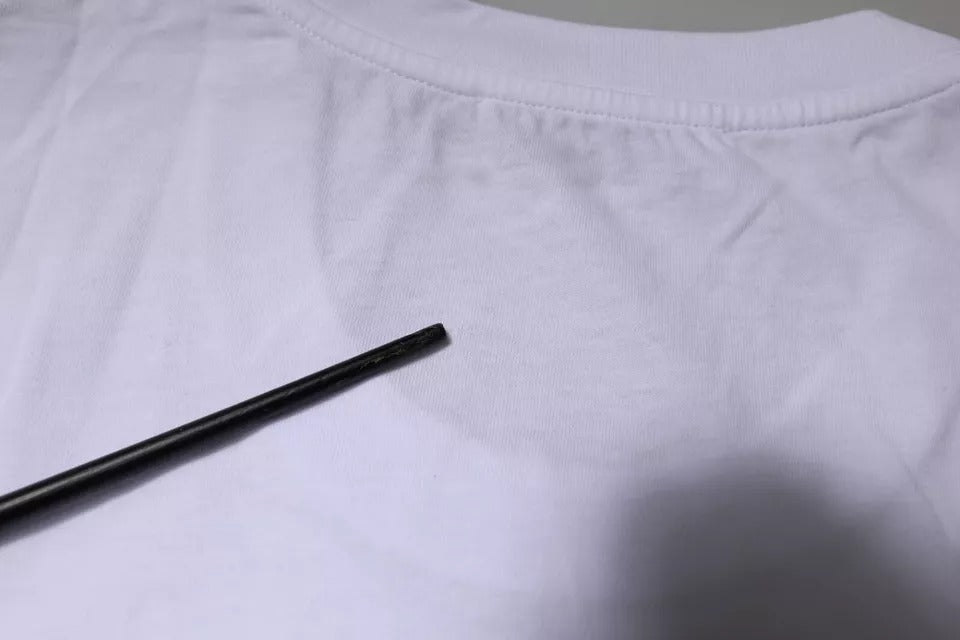 White t-shirt on a table