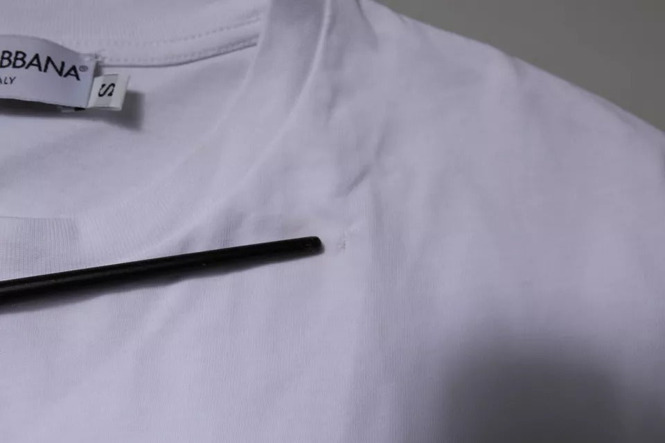 White t-shirt on hanger