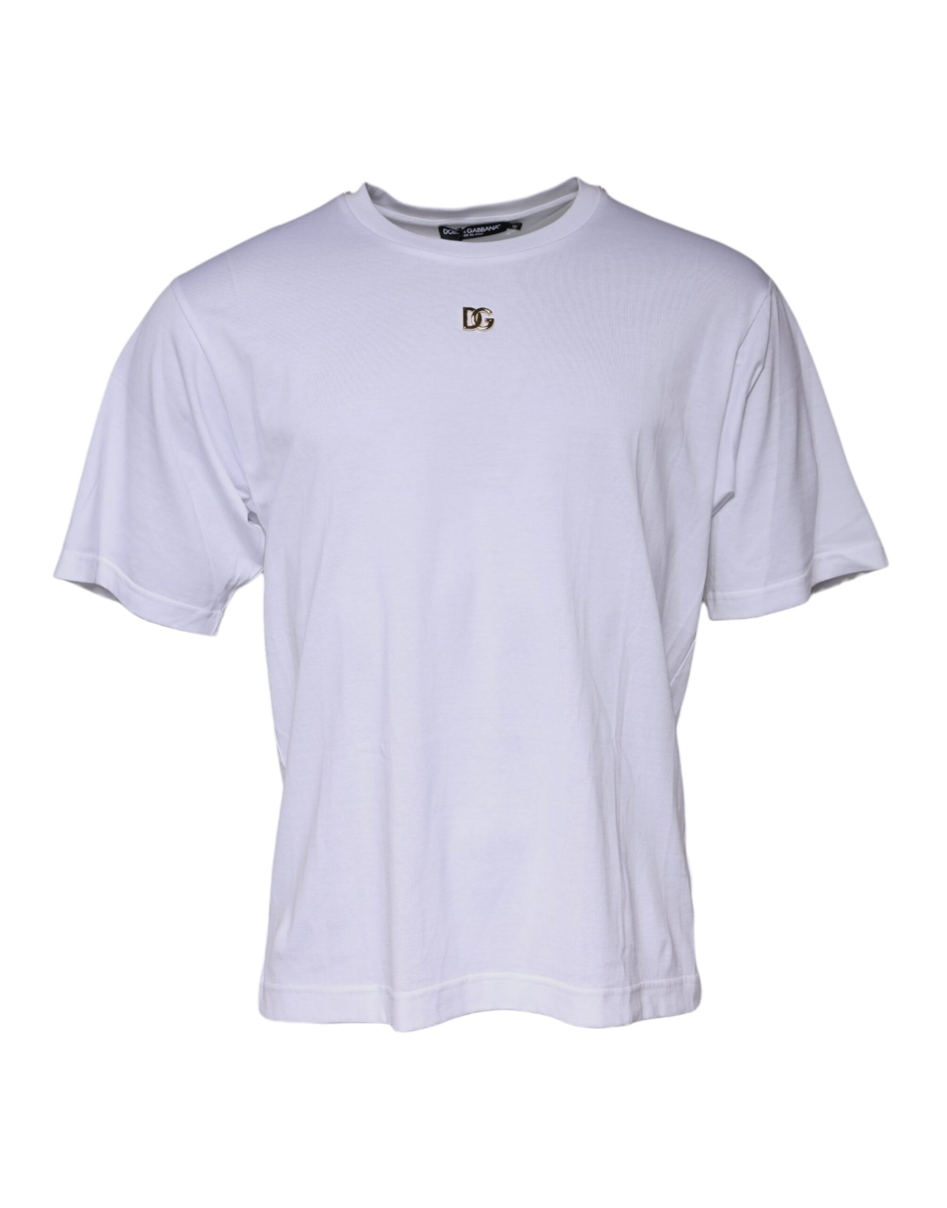 White short sleeve t-shirt on a mannequin