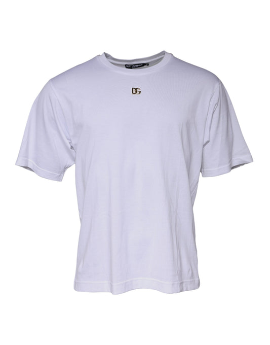 White short sleeve t-shirt on a mannequin
