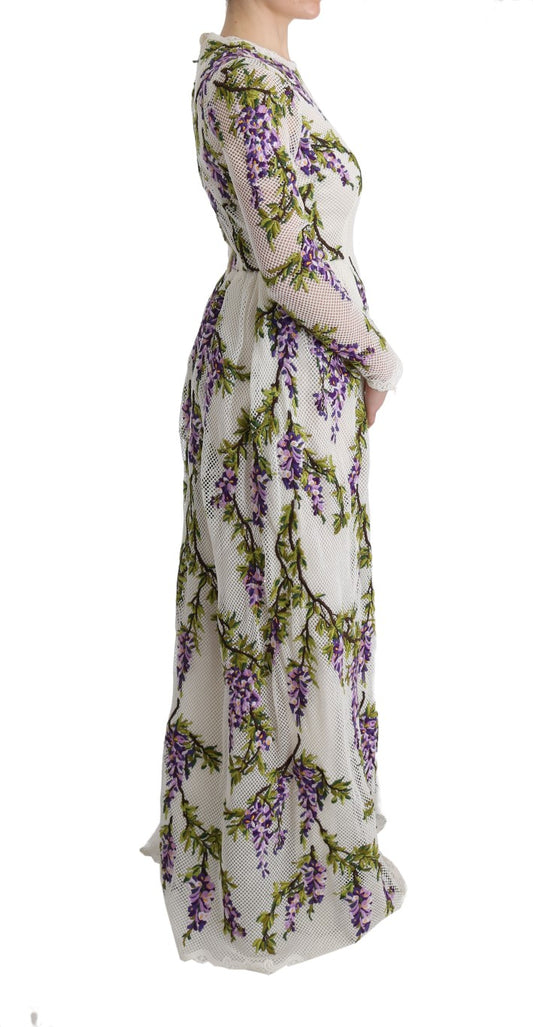 Long floral patterned dress