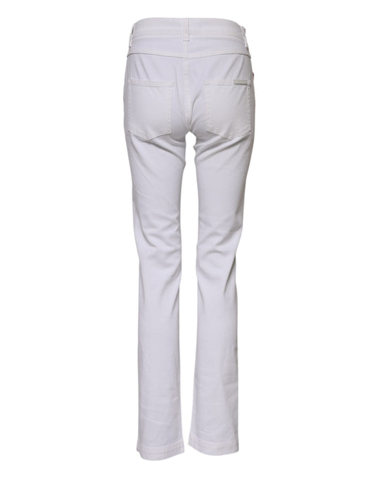 Pair of light blue jeans
