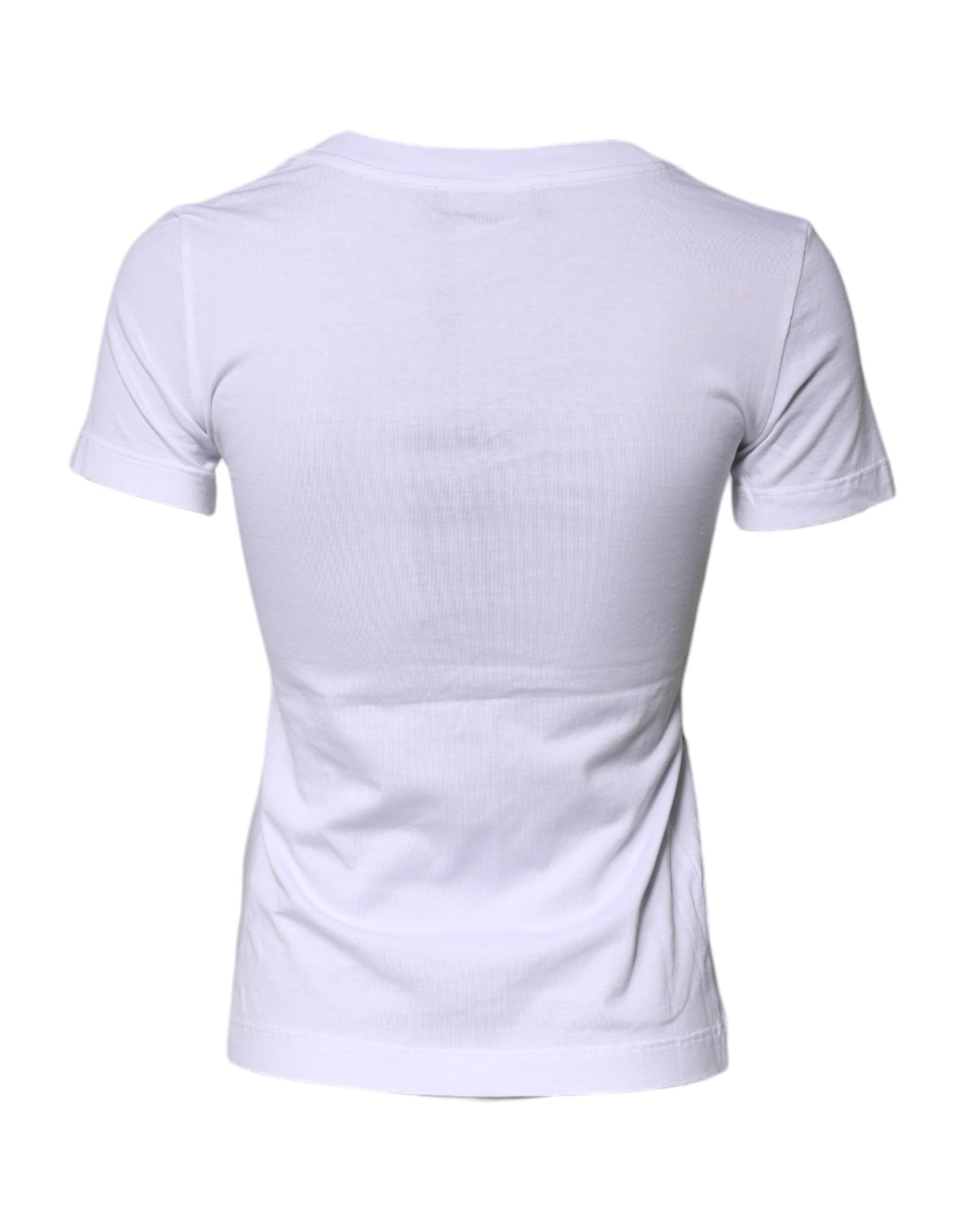 White short sleeve t-shirt on a mannequin