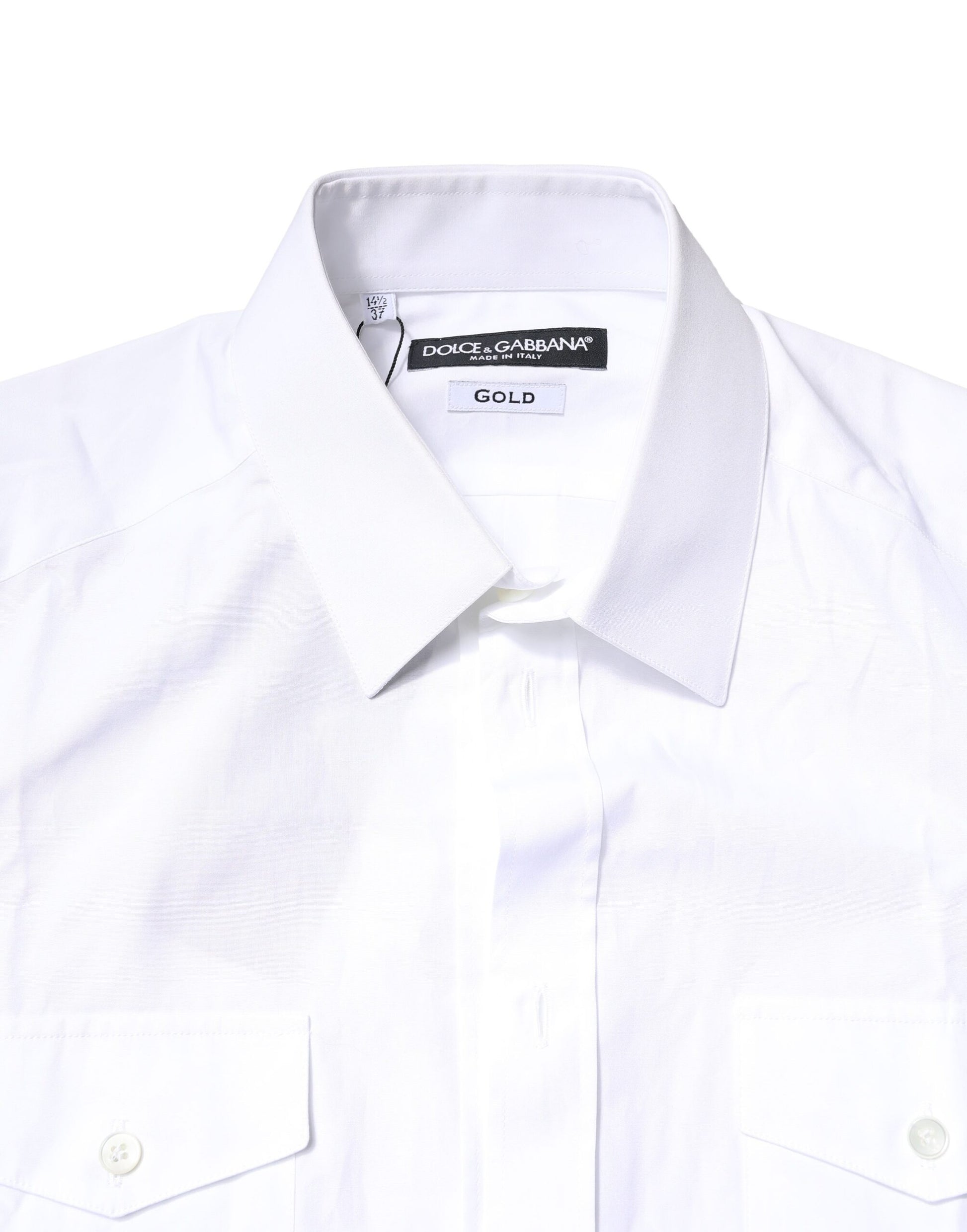 White button down shirt on hanger