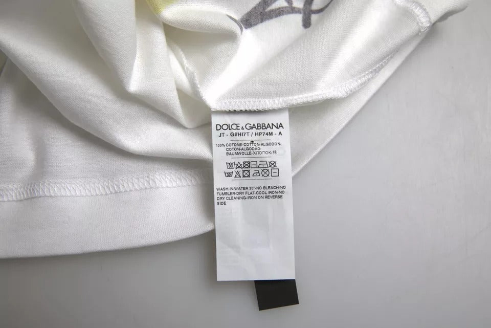 White shirt with tag on neck
