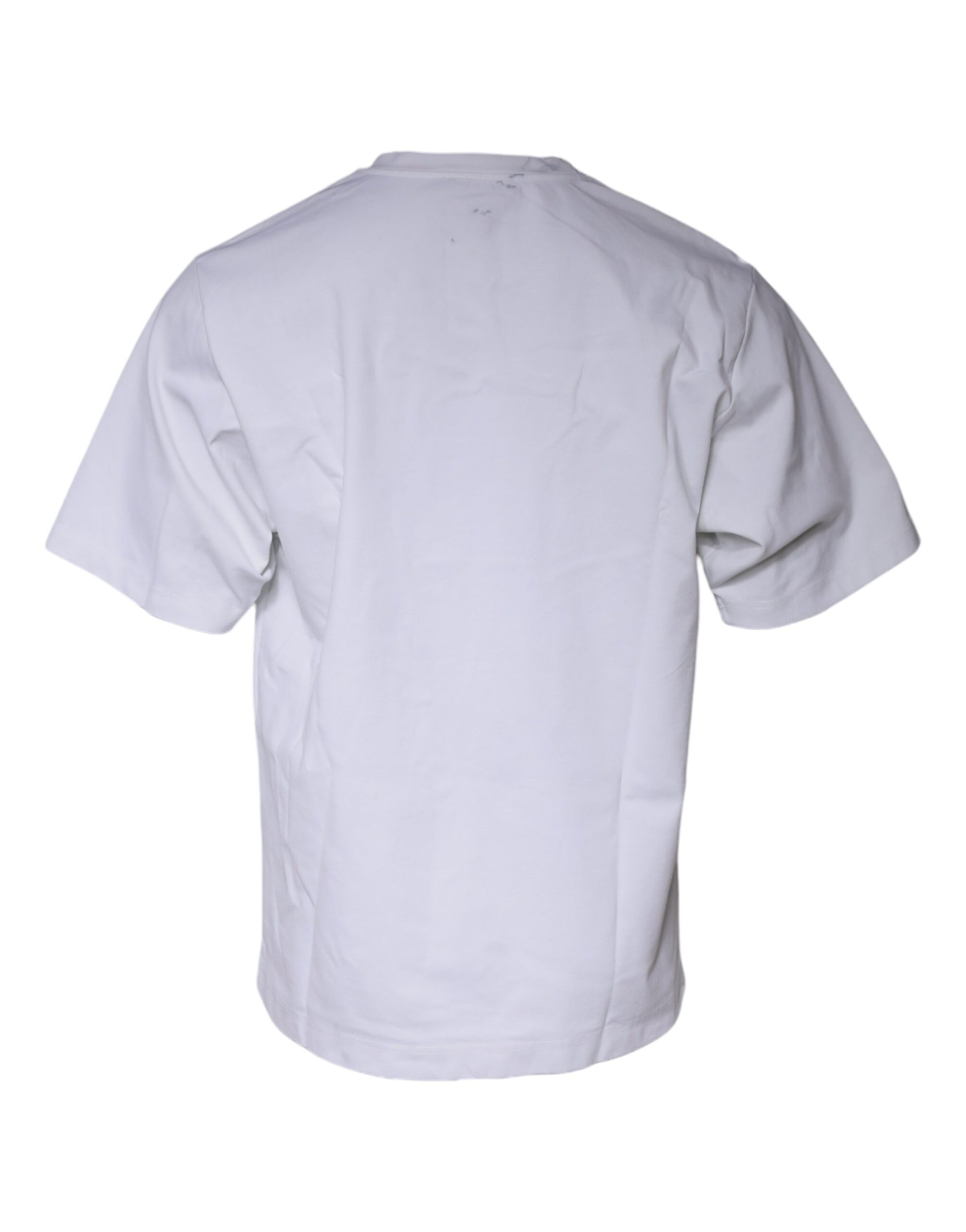 White short sleeve shirt on hanger