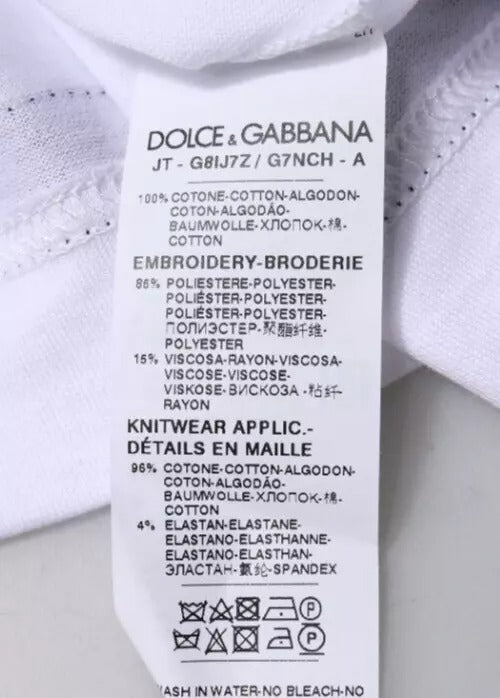 White tag on shoe with black lettering