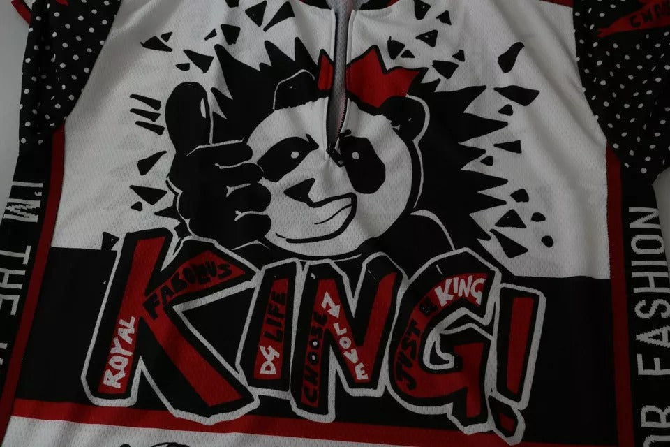 A jersey with a graphic design on it