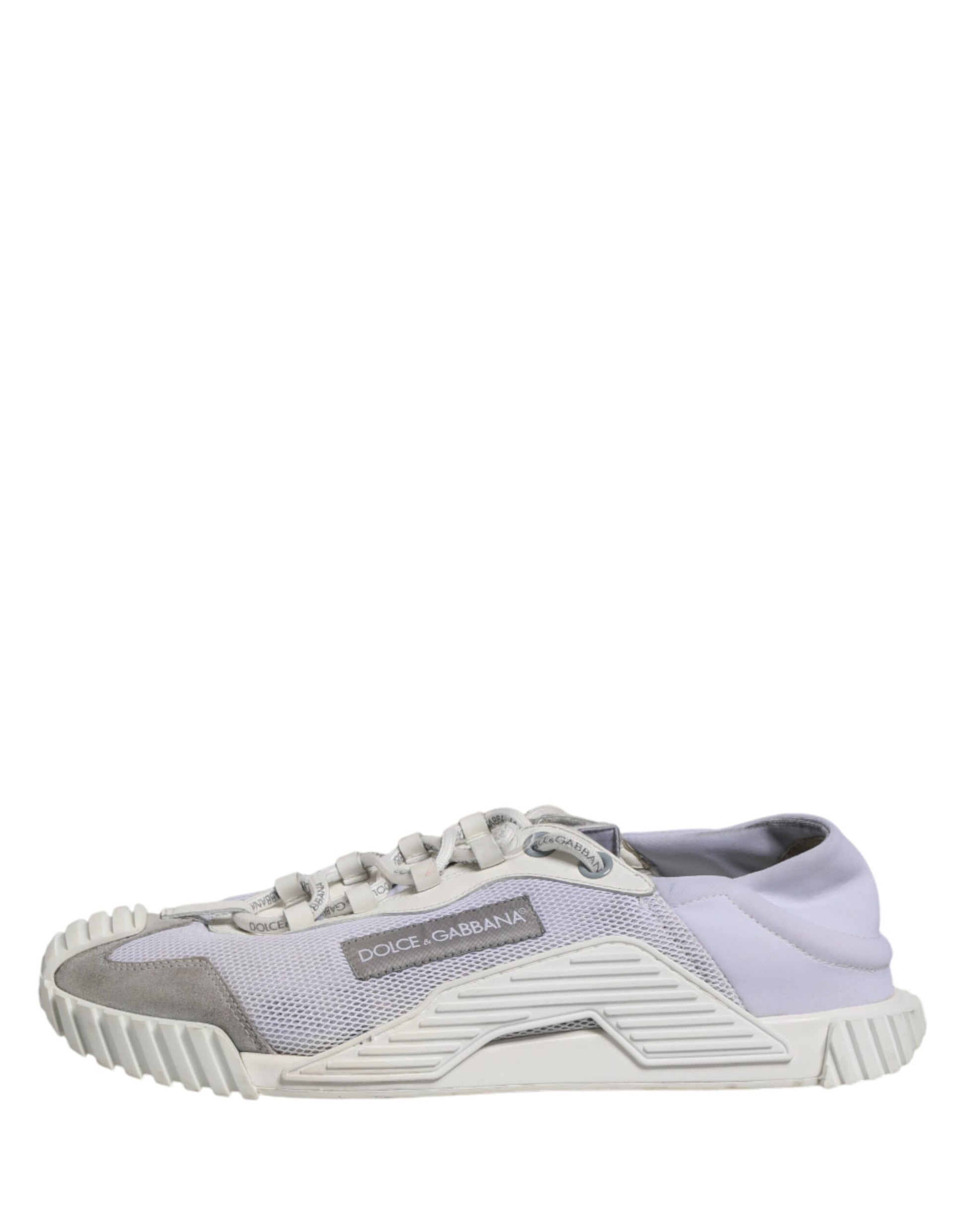 Purple athletic shoe with white laces