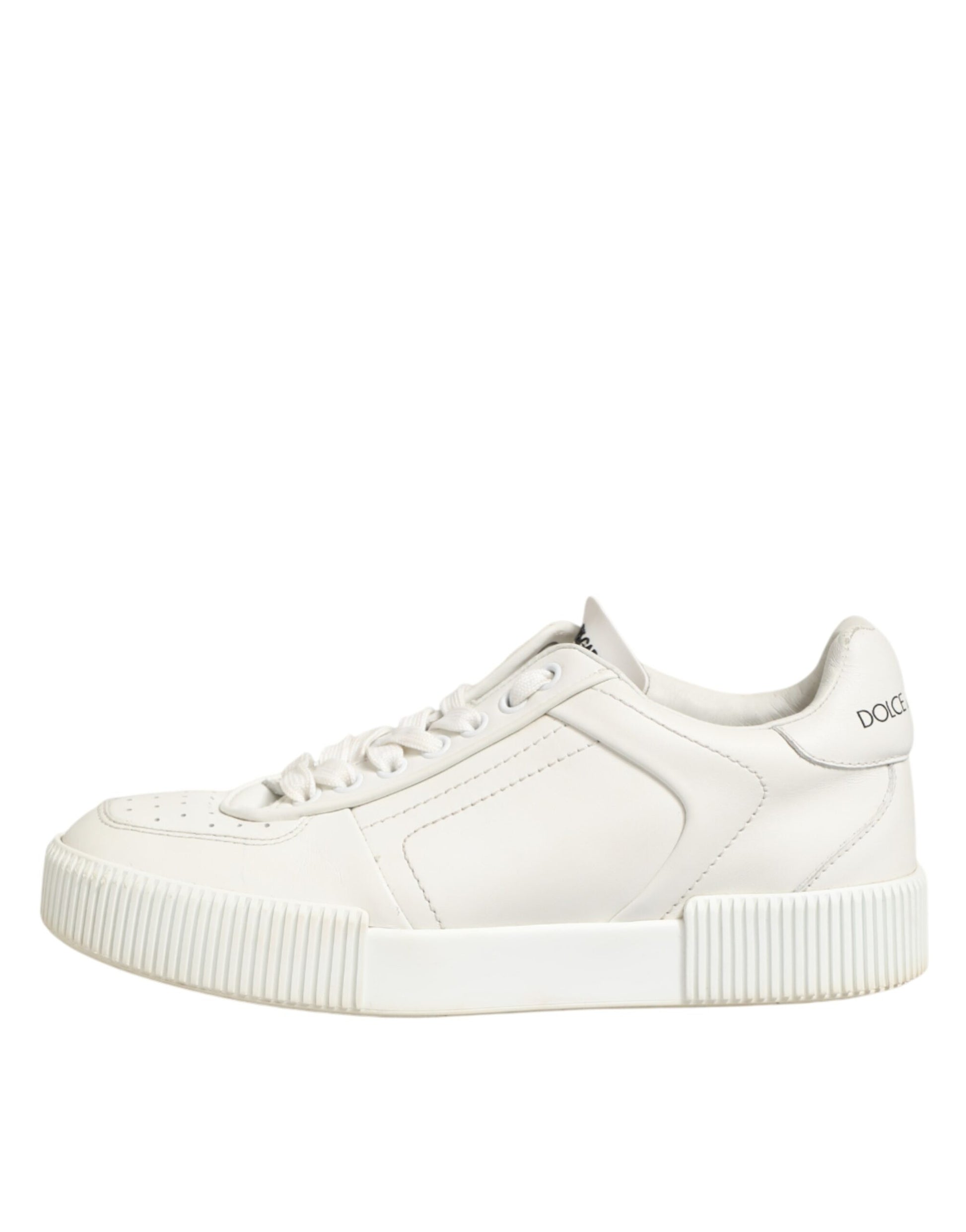 White sneaker with white sole
