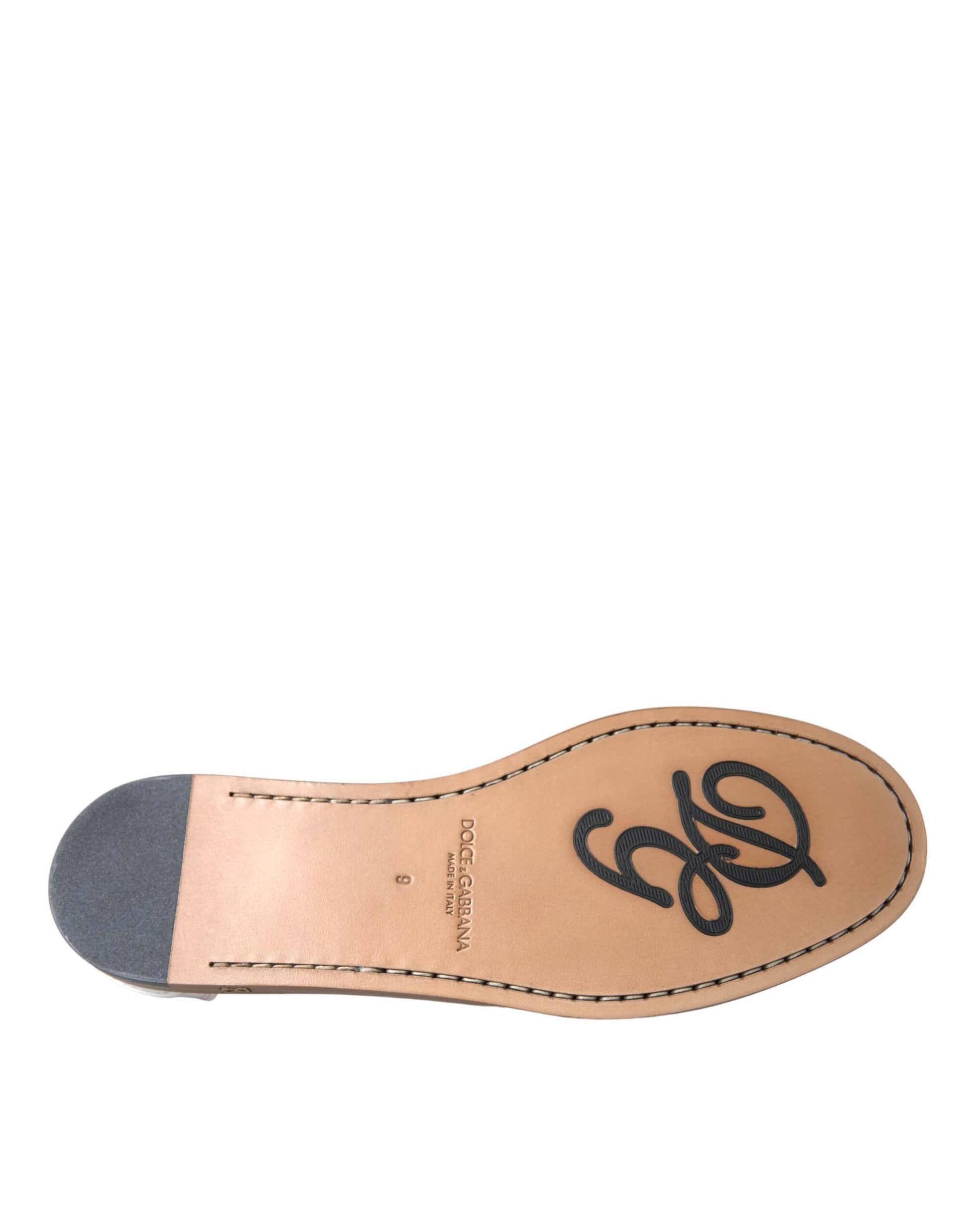 Brown leather shoe with black sole