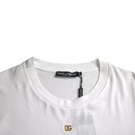 White t-shirt on hanger