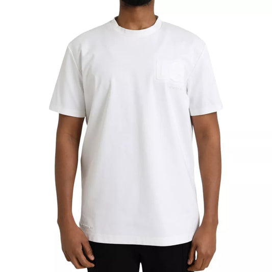 White t-shirt on mannequin