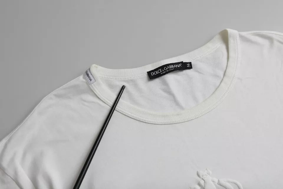 White t-shirt on hanger