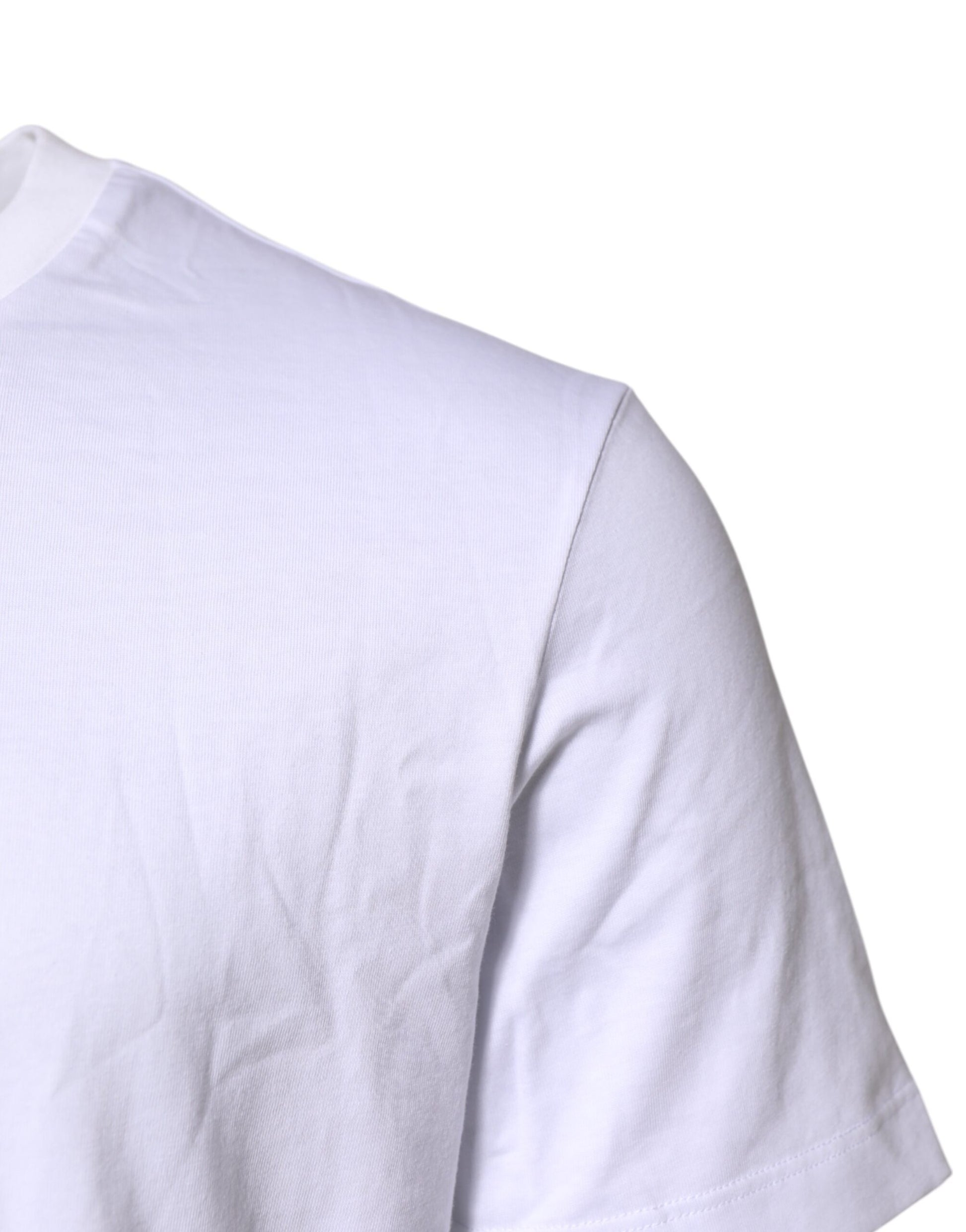 White short sleeved shirt on mannequin