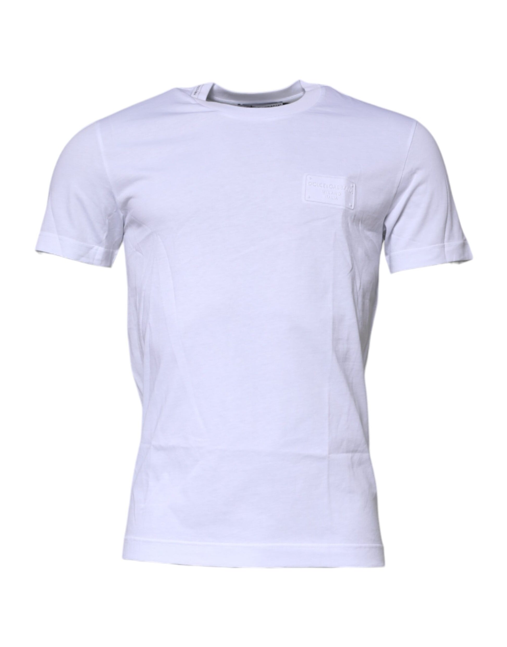 White short sleeve t-shirt on a mannequin