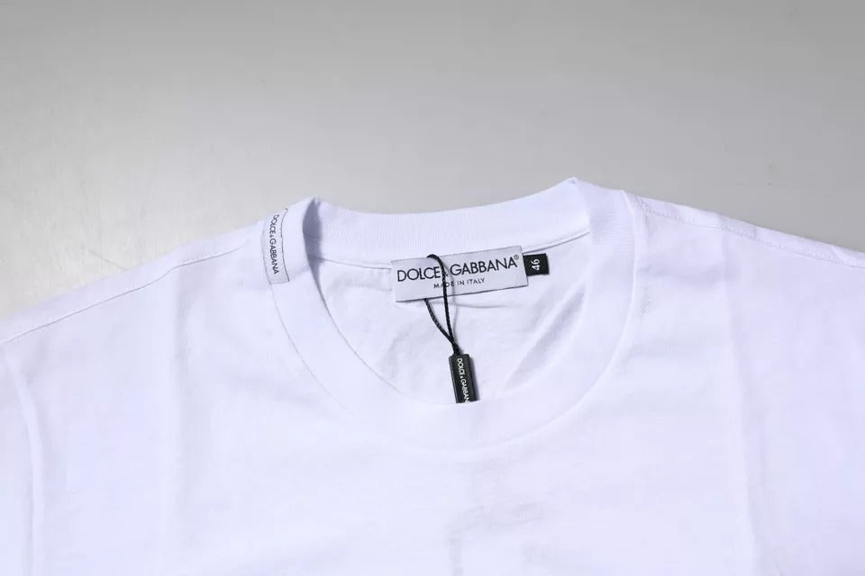 White t-shirt on hanger