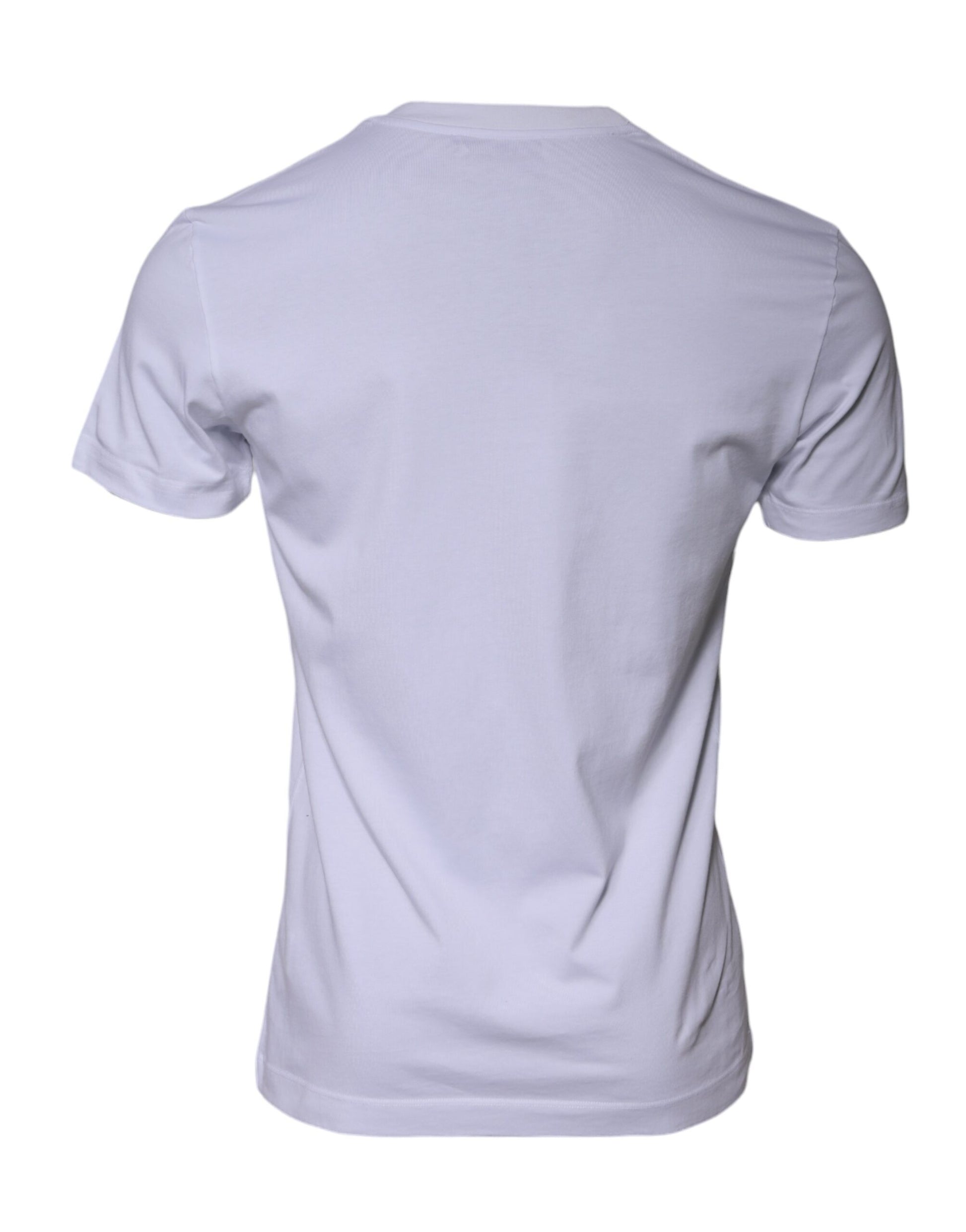 Purple short sleeve t-shirt on a mannequin