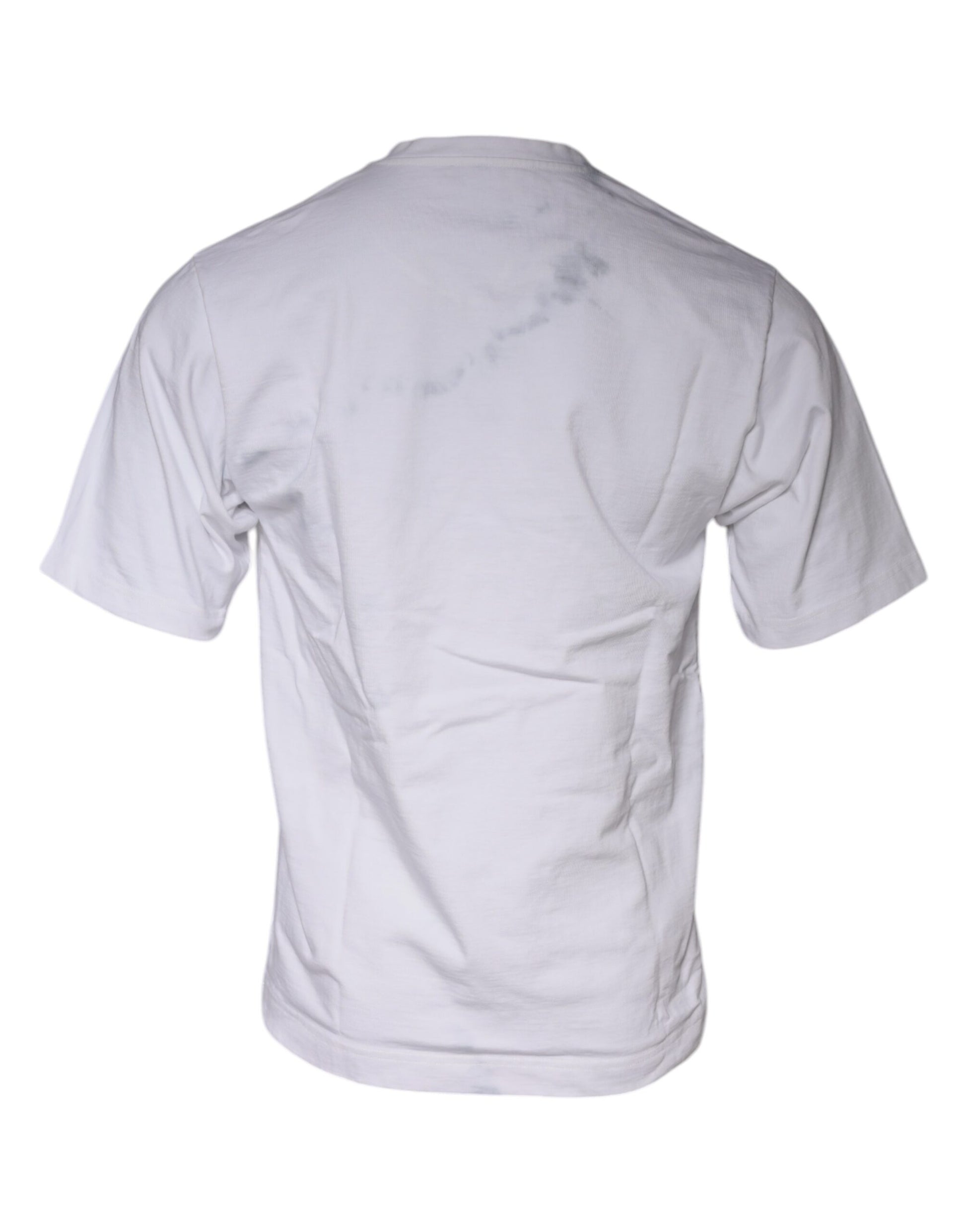 White short sleeve t-shirt on a mannequin