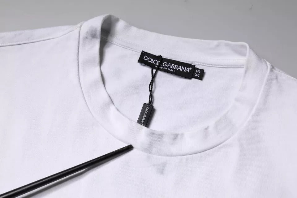 White t-shirt on hanger